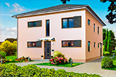 Individuelles KFW 55 Stadthaus mit Einliegerwohnung
