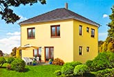 Individuelles KFW 70 Stadthaus mit Fernwärme