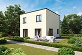 KFW55 - Kubus-Haus mit Keller